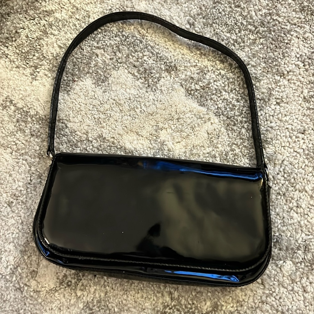 Banana Republic patent leather clutch